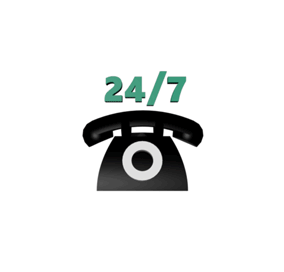 You can always reach us with our 24/7 helpdesk service