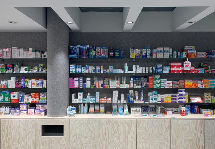 Apotheek Kinget OTC toonbank