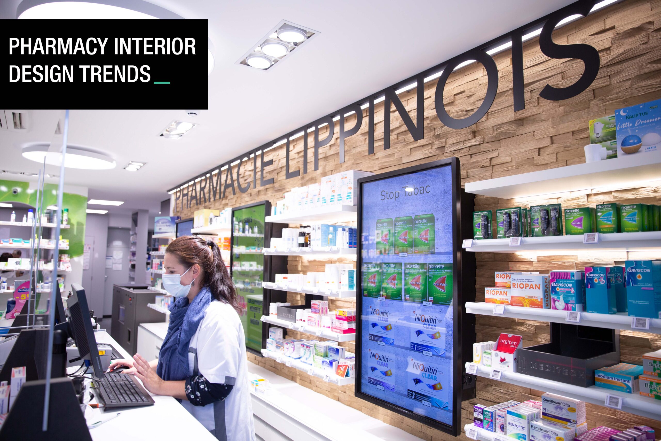 tendances de l'intérieur de pharmacie