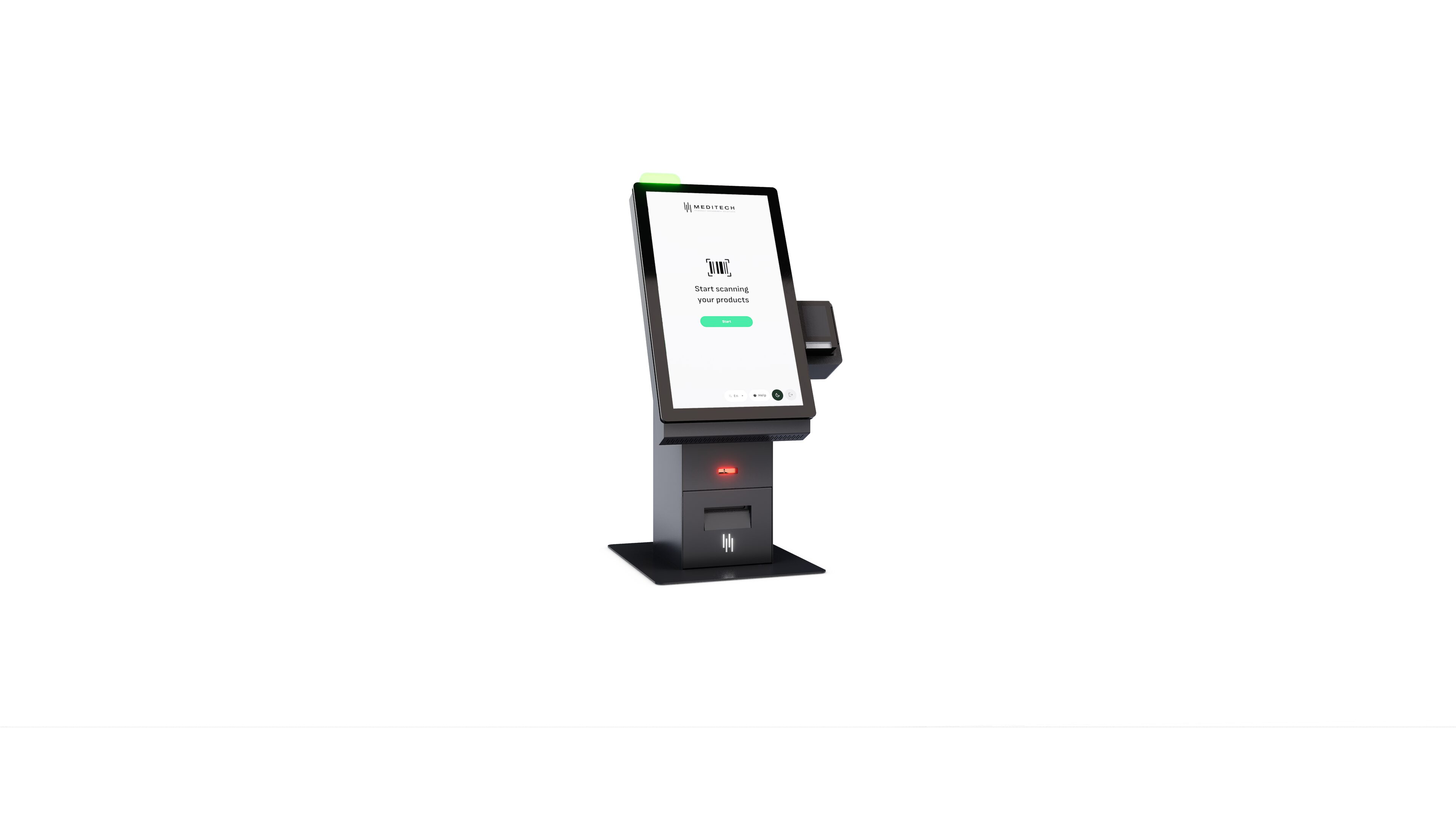 Kiosk - display on